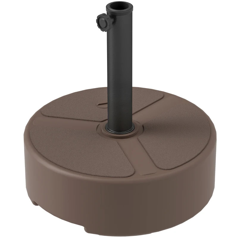 Outsunny Round  373V00 Patio Umbrella Base Holder