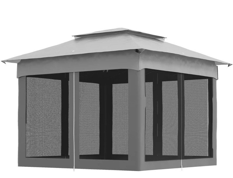 Outsunny 11 x 11 Foot Pop Up Canopy Shelter