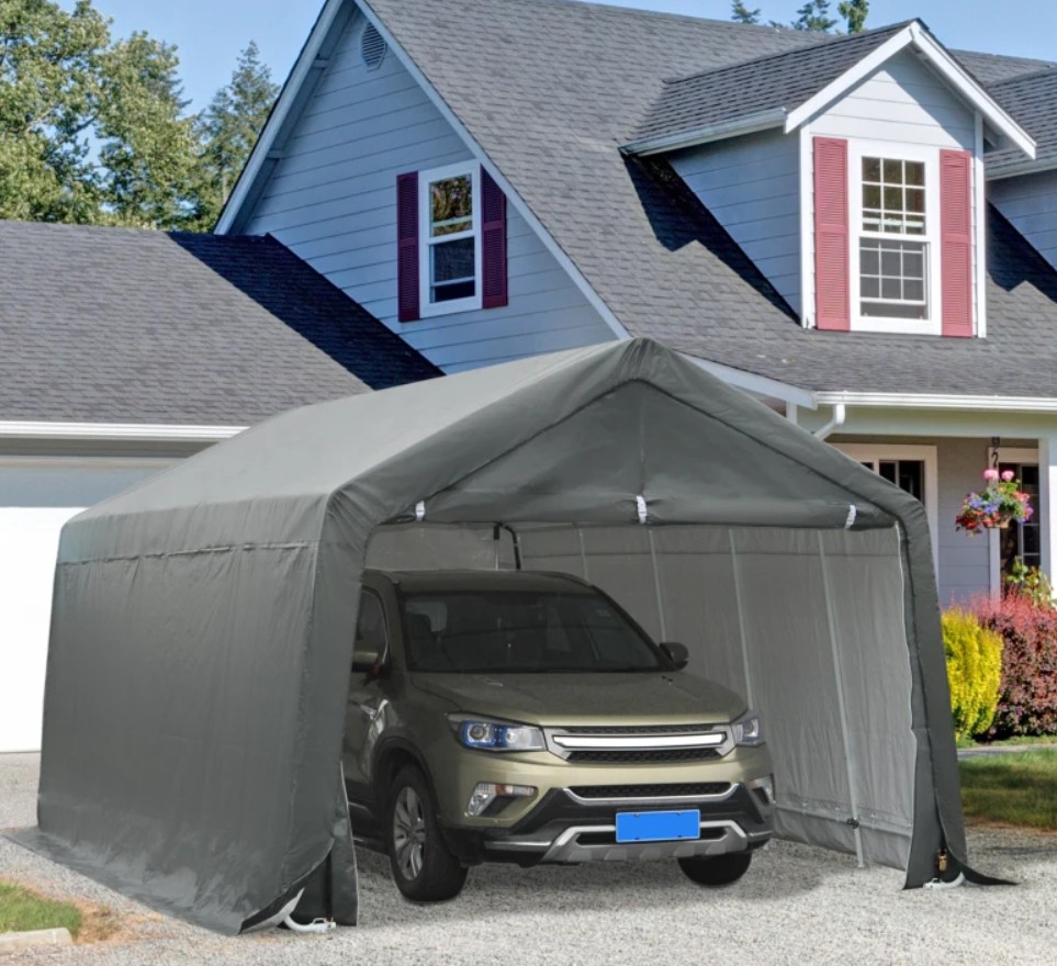 Outsunny 12 x 20 Foot Portable Carport