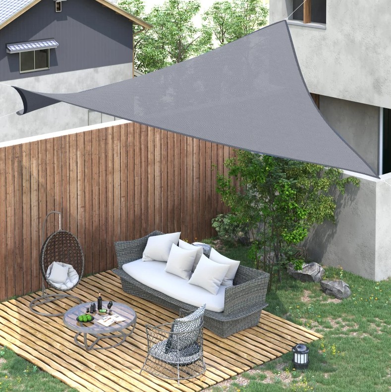 Outsunny 13 x 20 Foot Sun Shade Canopy