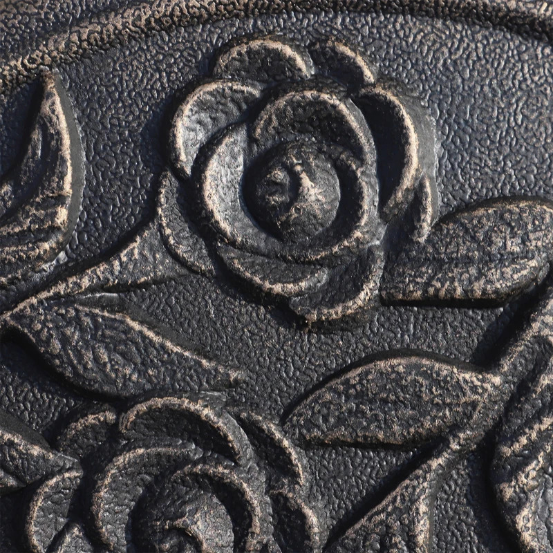 Outsunny 20 Pound Decorative Round Bronze Resin Umbrella Stand Base