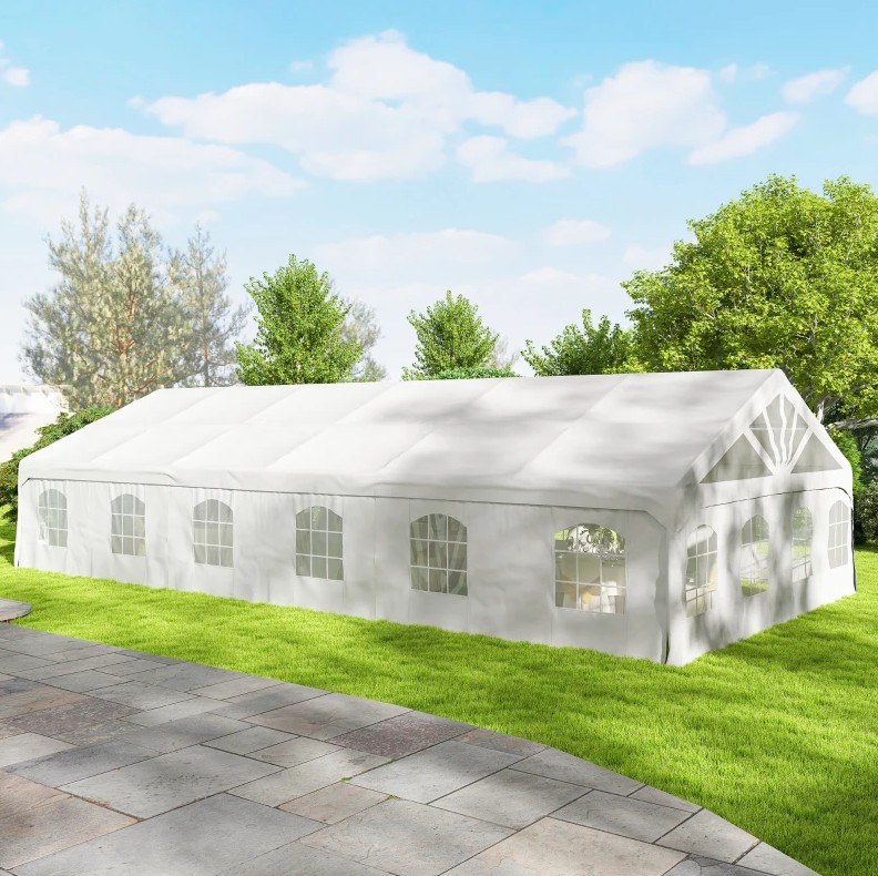 Outsunny 19 1/2 x 39 Foot Heavy Duty Party Tent