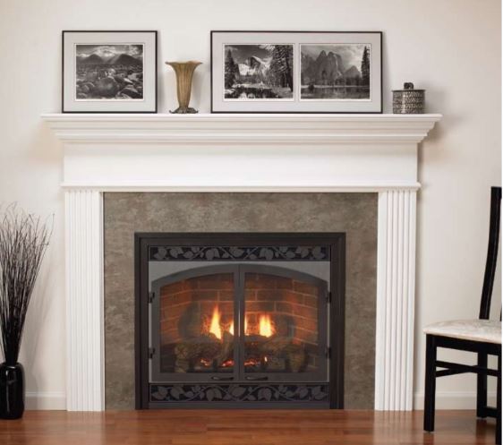 Full Fireplace Mantels Empire Full Fireplace Mantel Surround 4 