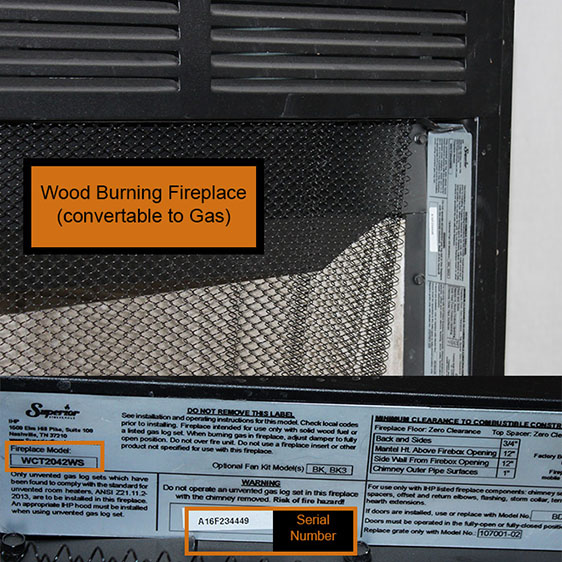 How To Find A Serial Number On Fireplaces & Stoves