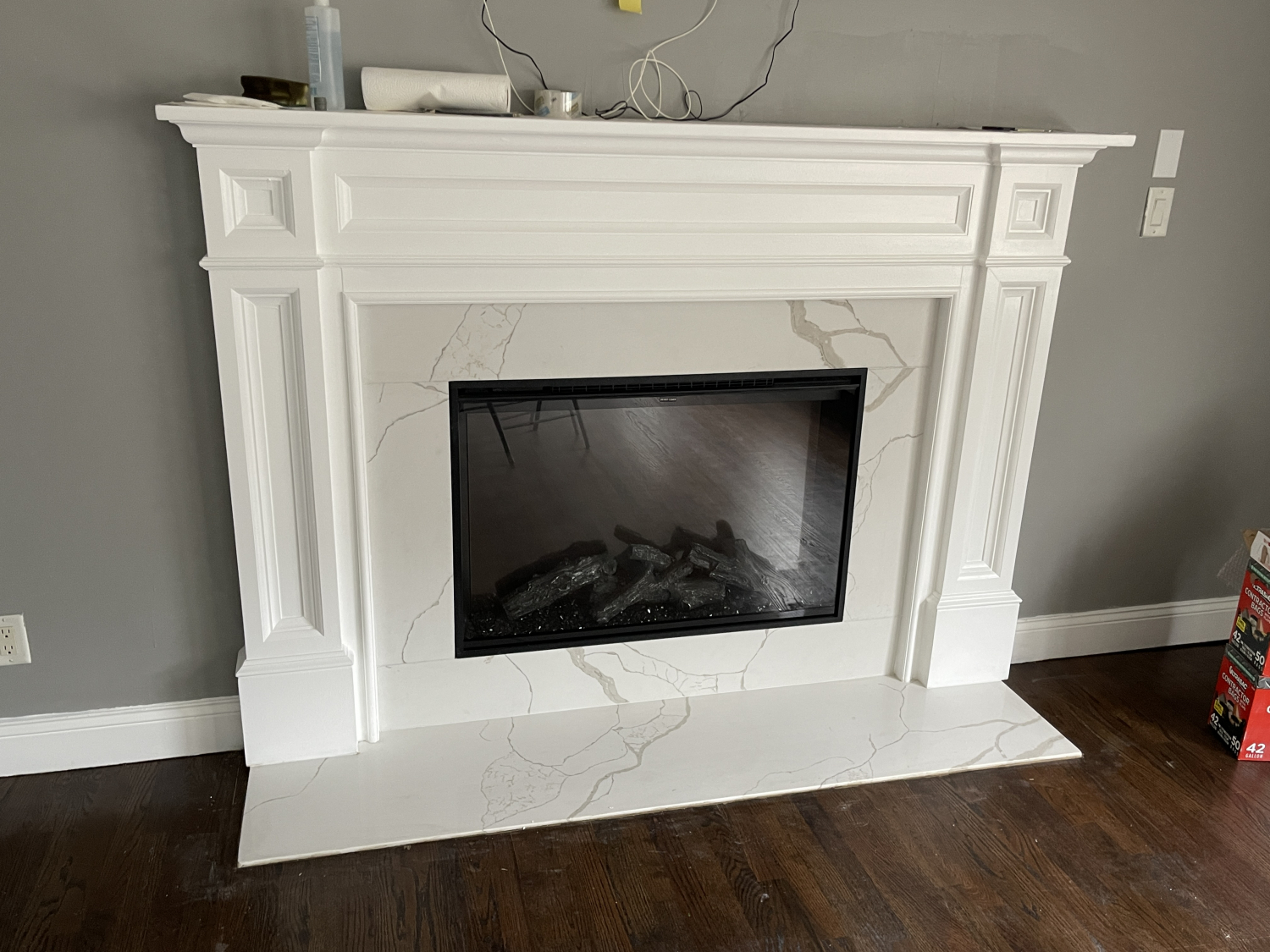 Wood Burning Stove For Fireplace Mantel